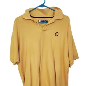 Chaps Ralph Lauren Yellow Polo Size Large L